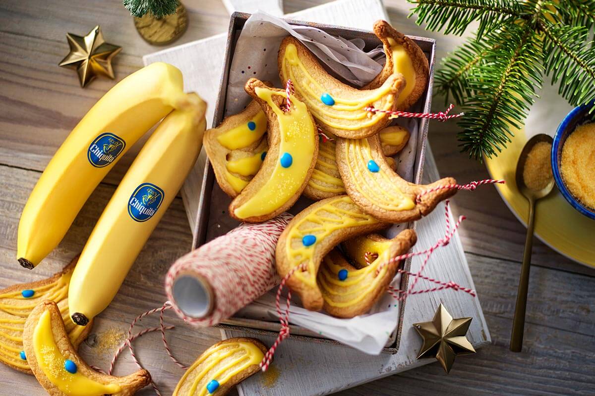 Kerstkoekjes met Chiquita-bananen