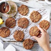 Havermoutkoekjes met Chiquita-banaan en pure chocolade