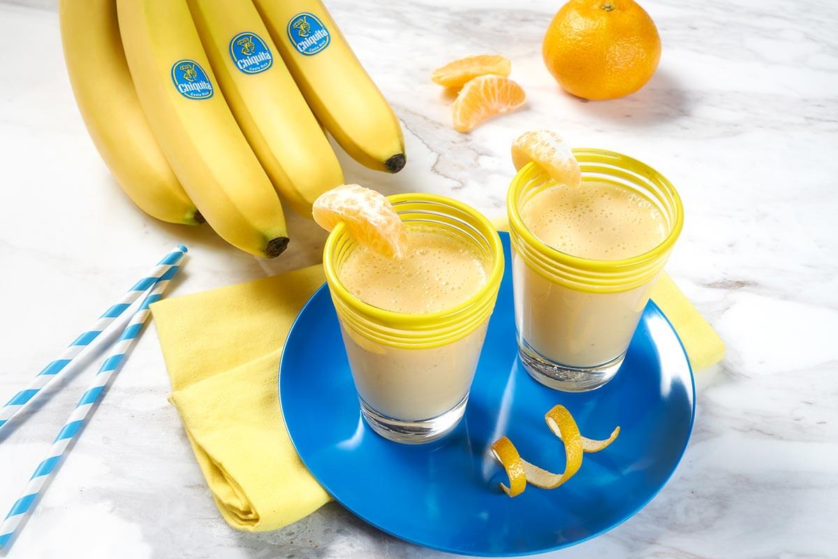 Snelle romige smoothie met clementine en Chiquita-banaan