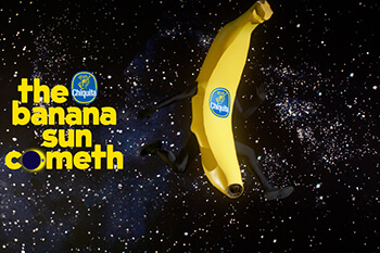 De Chiquita Banana Sun Cometh heeft Goud ontvangen