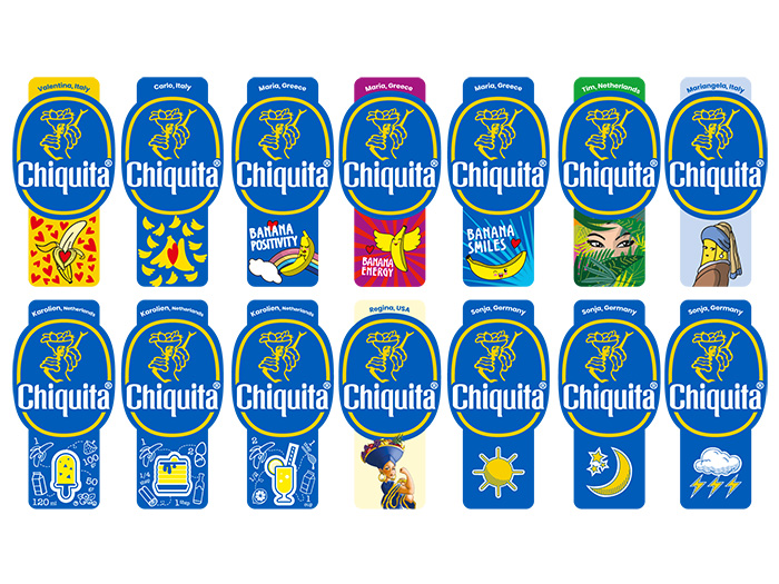 Fuel The Fun Stickers Chiquita