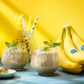 Chiquita-bananensmoothie met groene thee