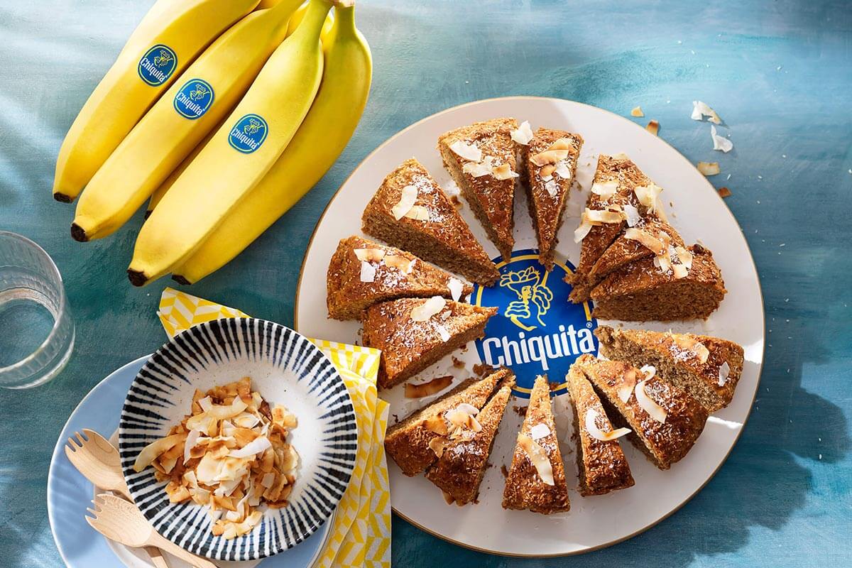 Chiquita-bananenbrood met kokos