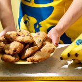 Makkelijke Chiquita bananen chocoladekoekjes