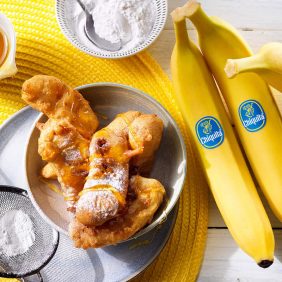 Gemakkelijk gefrituurde Chiquita bananen