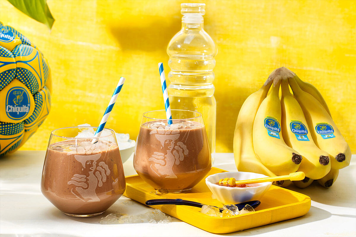 Wat eten na sporten: Chiquita Banana eiwitshake