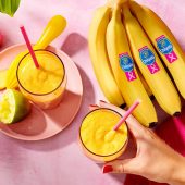 Chiquita banaan-peer smoothie met kurkuma