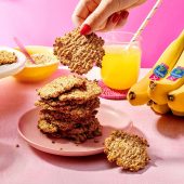 Chiquita banaan-havermoutkoekjes met twee ingrediënten