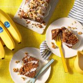 Bananenbrood zonder eieren van Chiquita
