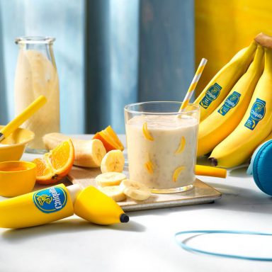 Chiquita bananensmoothie met sinaasappel en honing