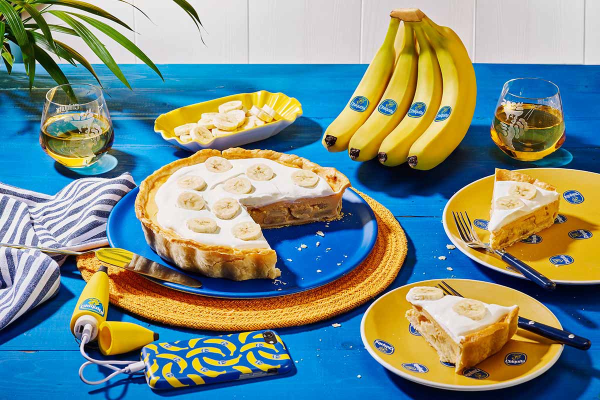 Bananenroomtaart van Chiquita