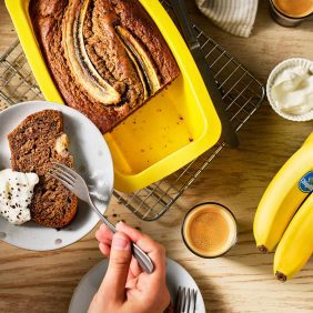 Bananenbrood koffie cake