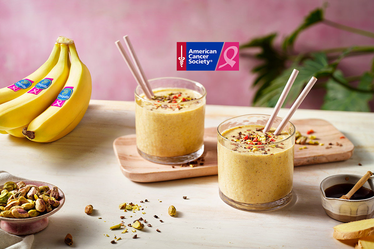 Bevroren Chiquita kurkuma-gember shake