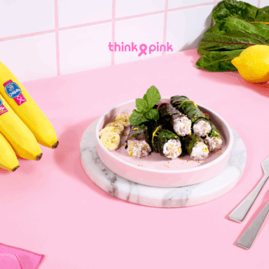 Snijbietrolletjes met Chiquita banaan en ricotta