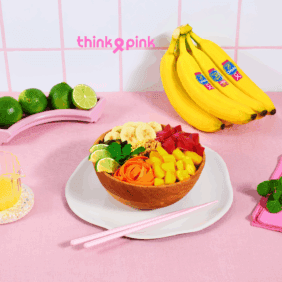 Tropische bowl met Chiquita banaan