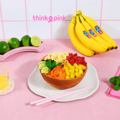 Tropische bowl met Chiquita banaan